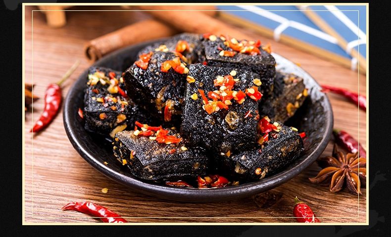 步步为赢美味臭豆腐豆干100克湖南特产休闲零食小吃8090童年回忆3包