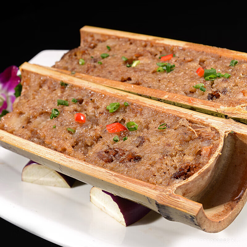 竹筒肉500g酒店半成品特色菜湘菜半成品食材熟食原料加热即食美食