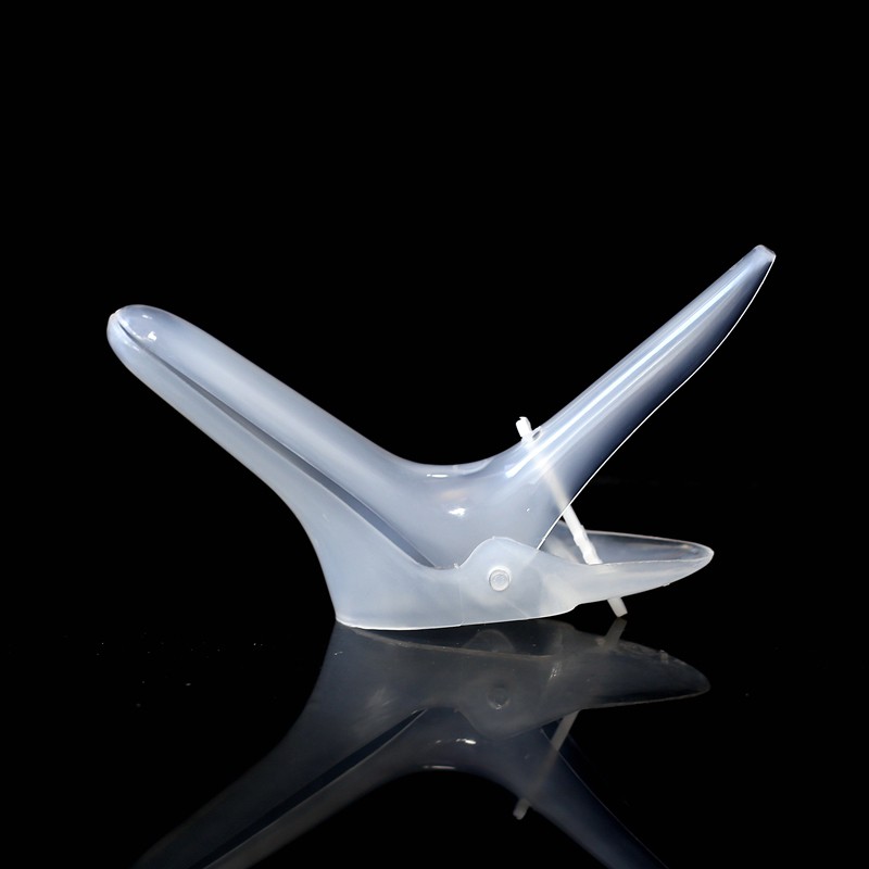 医用一次性无菌扩张器妇科扩阴器中号检查女私处鸭嘴器 100只【均码】