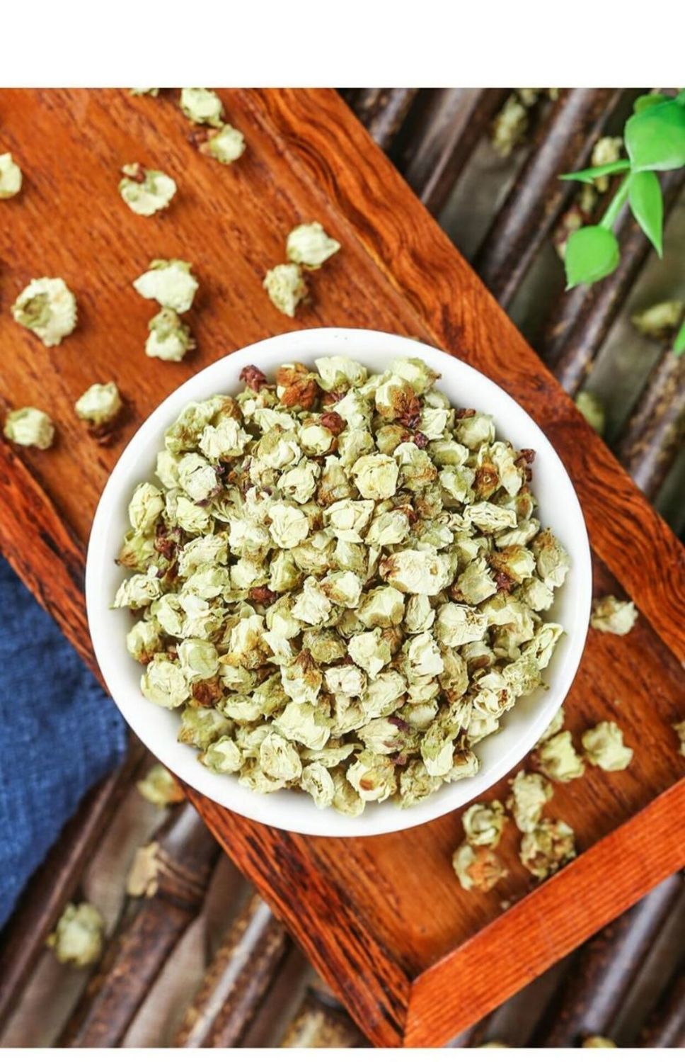 【买1发2】中药白梅花绿萼梅茶腊梅花茶白梅花茶新货精选罐装40g 【买