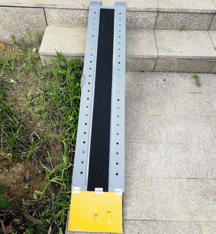 便携式无障碍坡道板摩托轮椅上车上楼台阶板斜坡板装车新16米长款一对