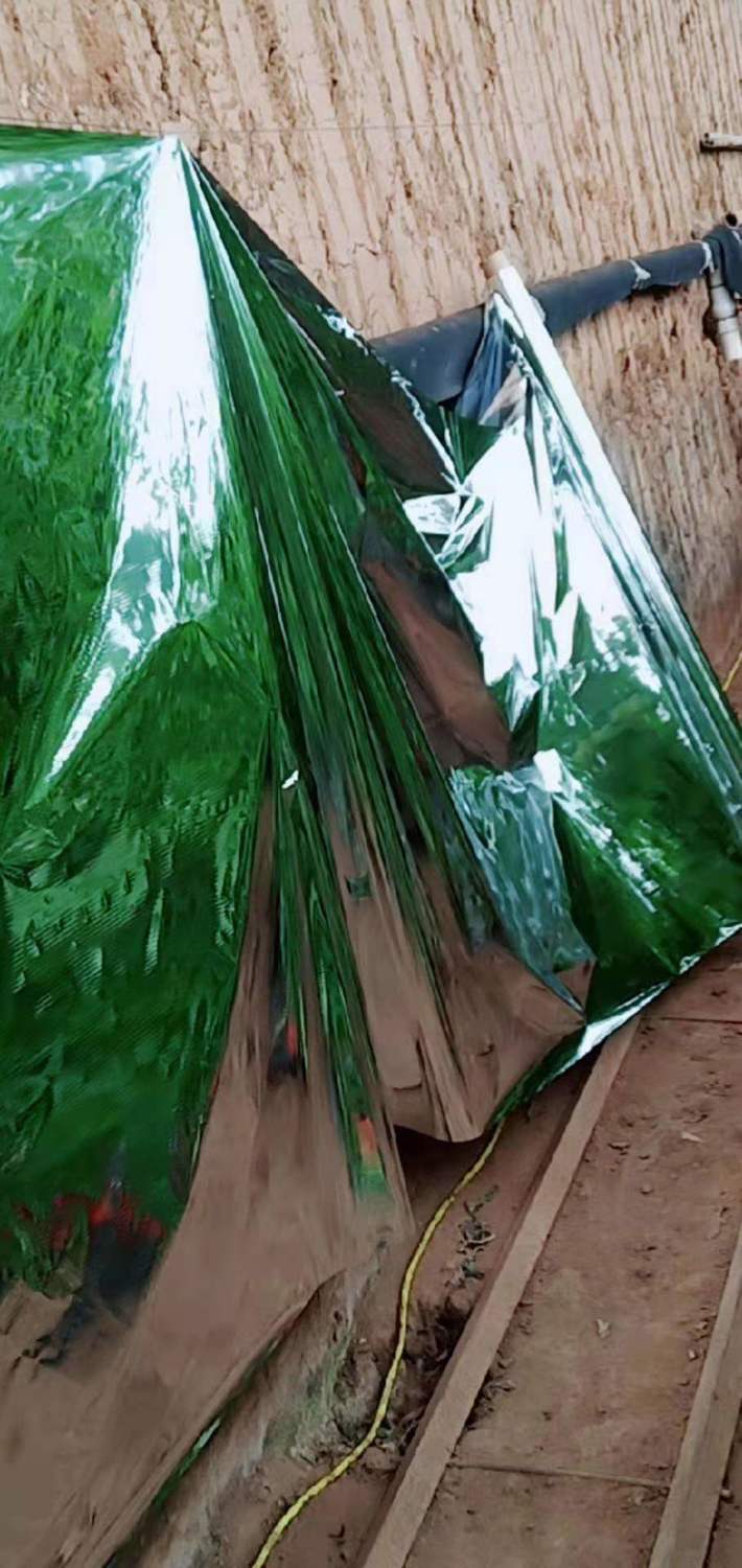 大棚反光膜农用暖棚温室补光增温返光纸幕后墙用的塑料布 劲胜 1.