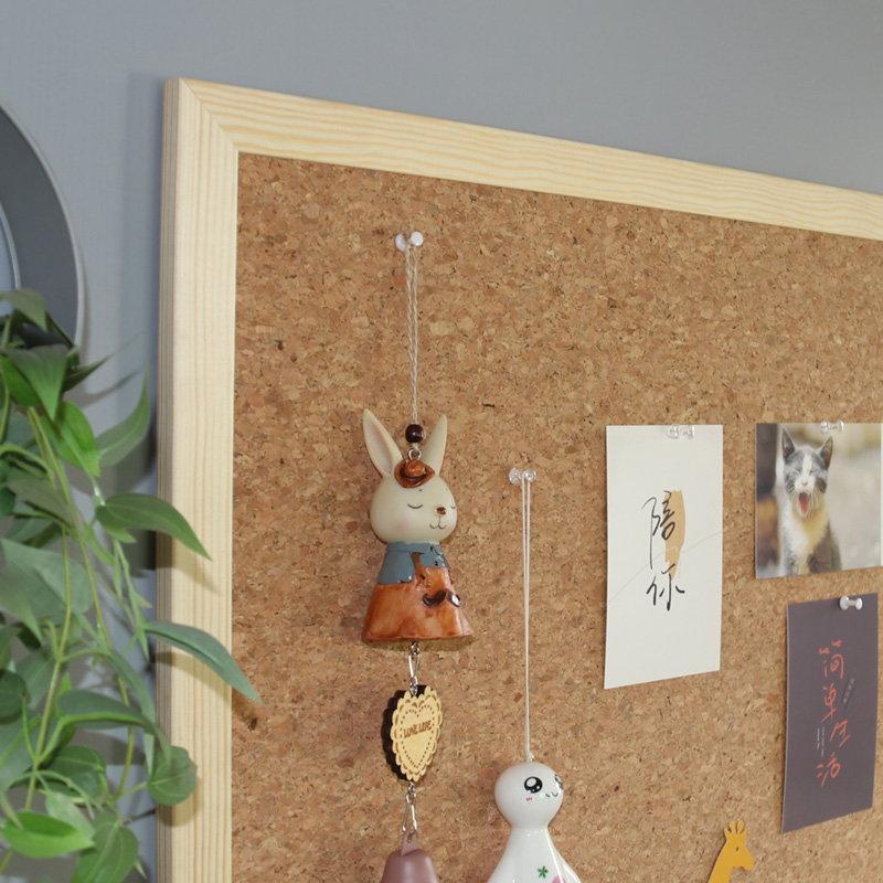 小米生态家居通用黑框碎花软木板照片墙挂式记事板家用装饰宣传栏