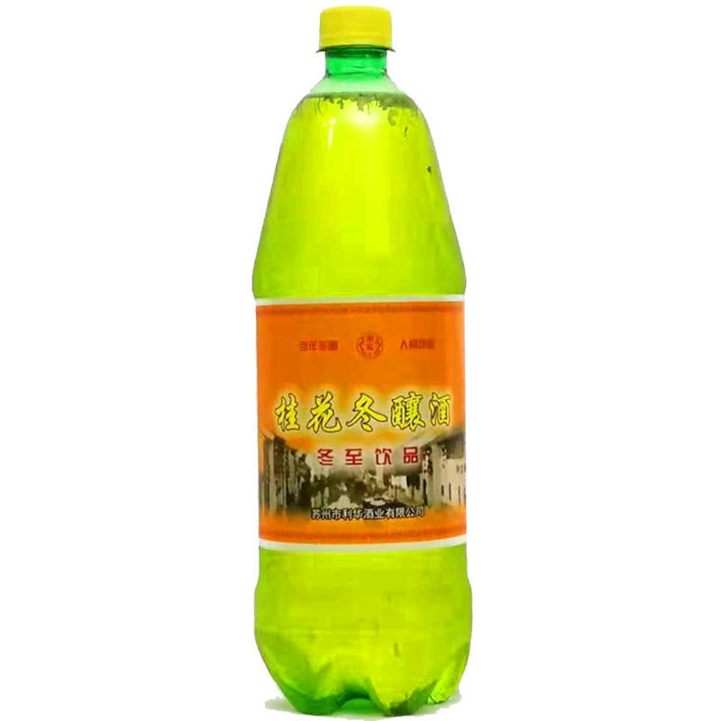 冬酿酒苏州桂花老东吴酒厂冬至东阳酒d度桂花酿糯米甜酒饮品瓶装冬