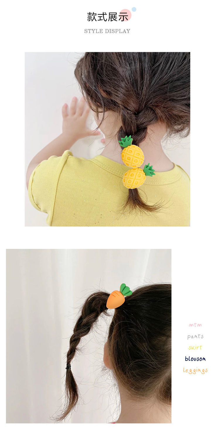 小女孩宝宝小皮筋不伤发扎头发的新款儿童头绳头饰可爱