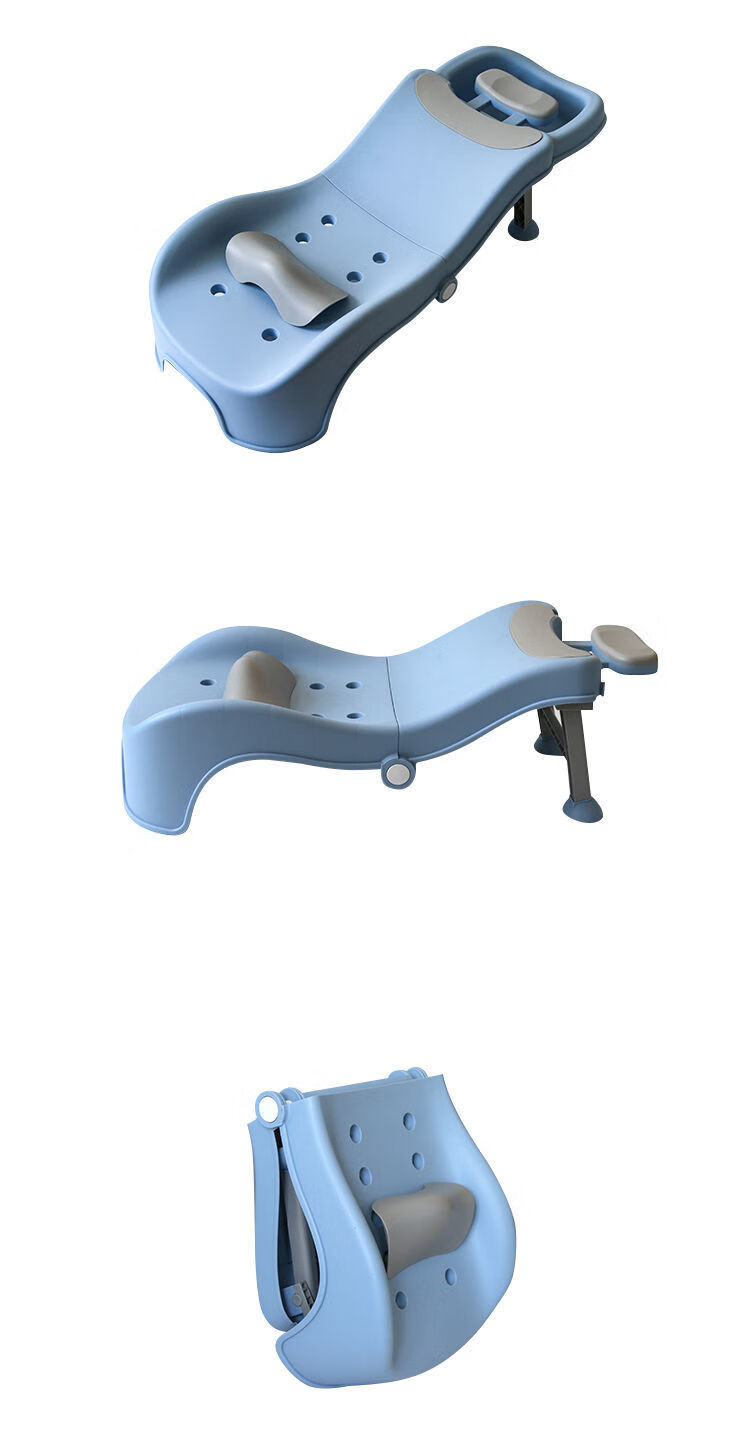 宝宝洗头躺椅婴儿家用洗头床小孩可折叠坐躺大号加厚儿童洗头神器