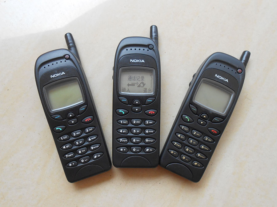 适用于nokia/诺基亚6150 原装经典怀旧老人学生 古董老款手机 蓝色(主