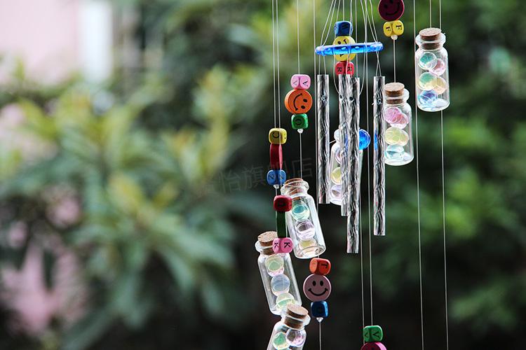 2022新款风铃制作材料风铃材料包木珠海洋宝宝许愿瓶幼儿园作业房地产