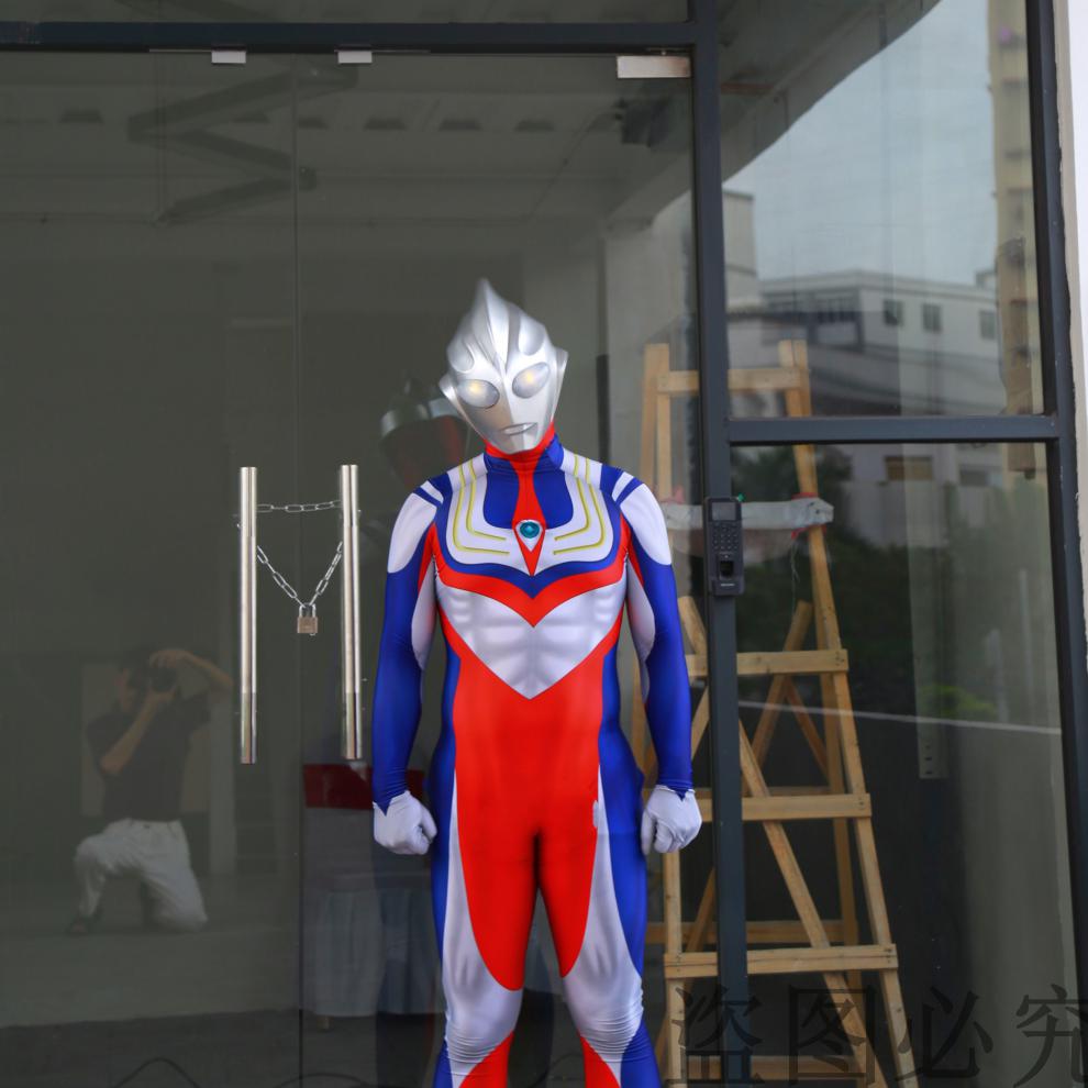 新款儿童奥特曼衣服抖音网红同款cos表演赛罗迪迦欧布奥特曼大人成人