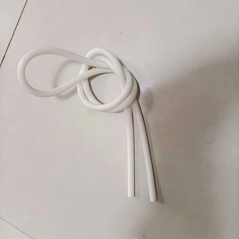 御祥康 白色 听诊器软管 听诊器乳胶管 听筒用胶皮管血压计配件延长管