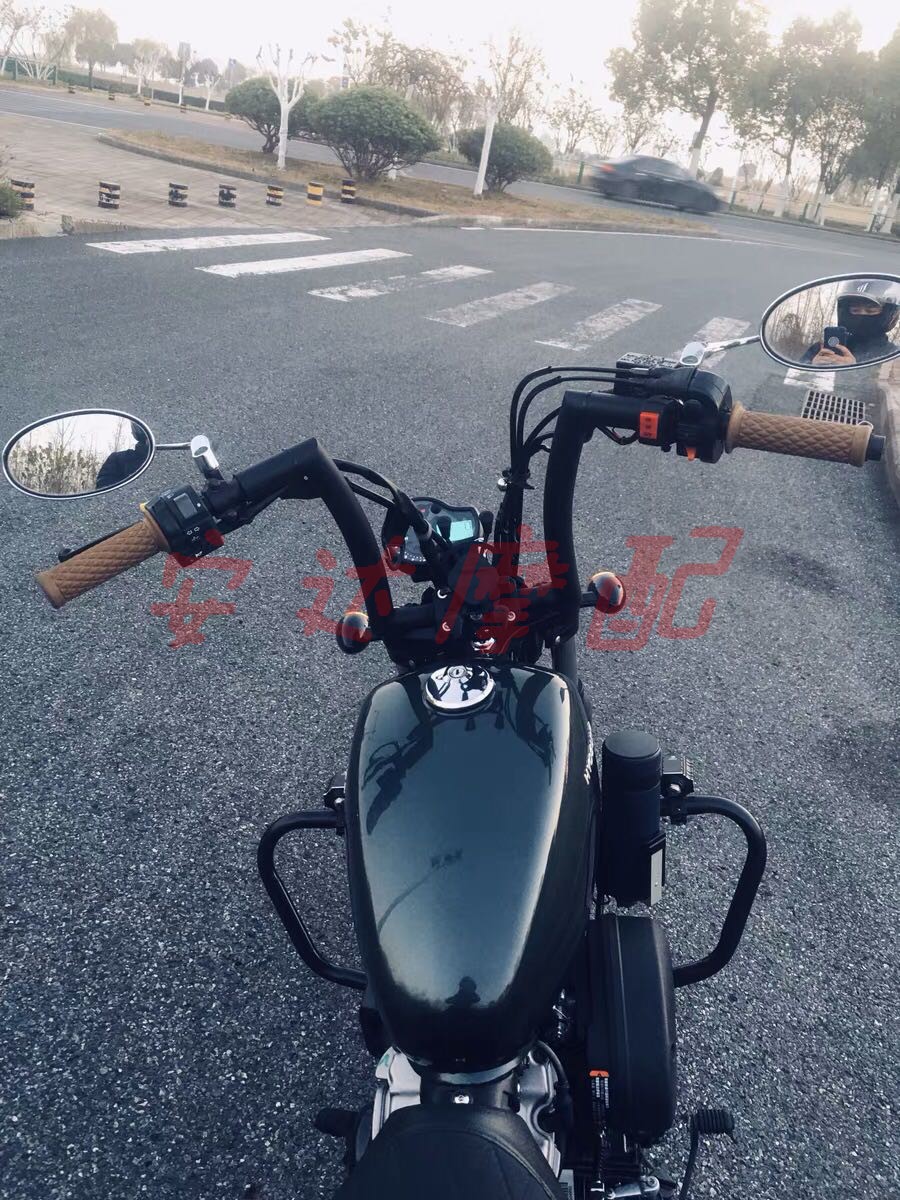 轻骑大韩gv300s改装车把适用于晓星gv300s高把 晓星300 加高手把 30