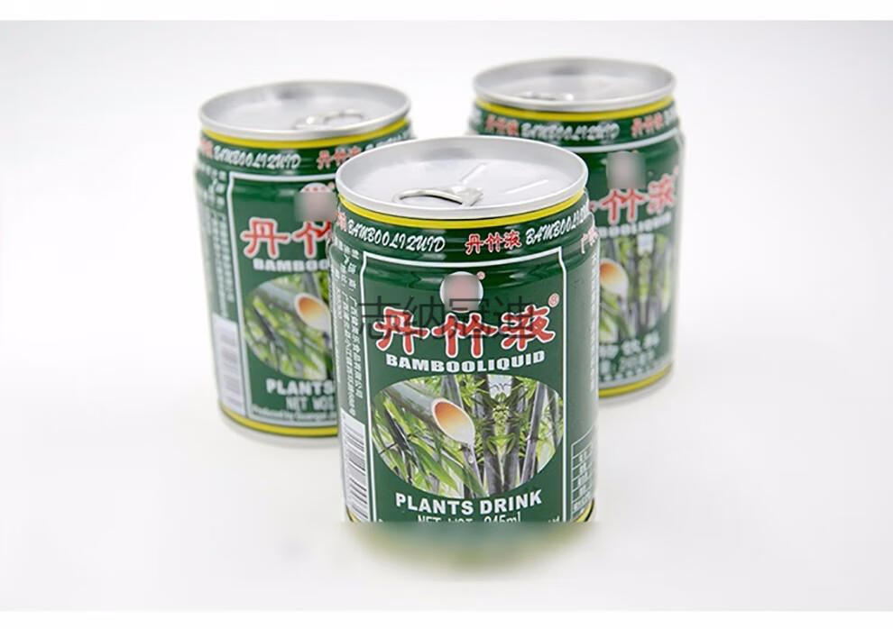 广西浦北特产健美乐丹竹液植物饮料汁 竹液245ml/瓶*12