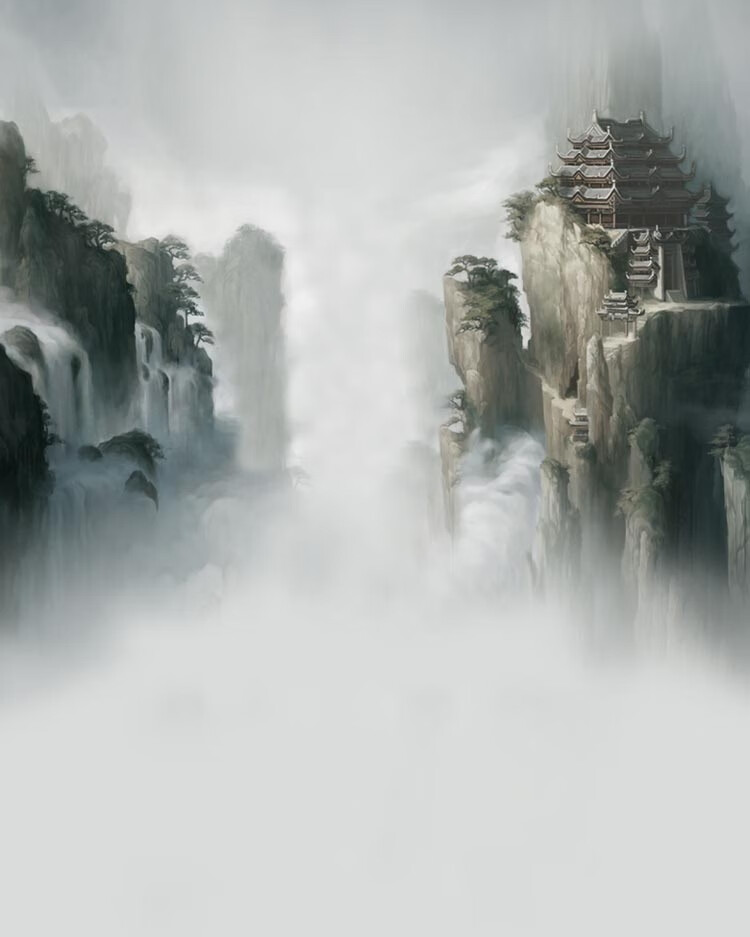 古装背景墙直播背景布古装拍照背景布摄影背景布全家福古风背景 编号