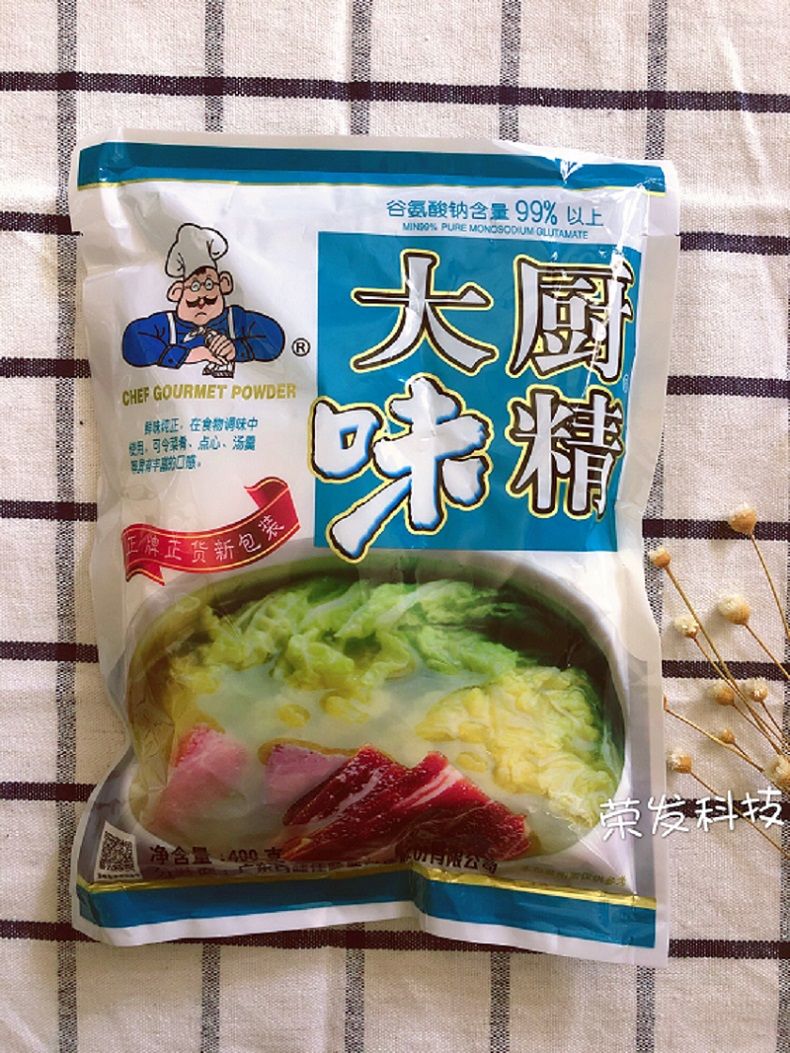 百味佳大厨味精精细速溶鲜味 炒菜煲汤商用家用调味品400g 大厨味精