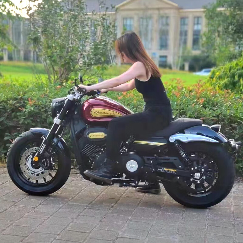 2021珠峰华鹰安吉拉300摩箭v300巡航太子摩托车复古太子机车国四电喷