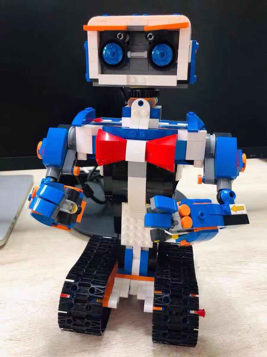 乐高lego电动可遥控机器人男积木拼装编程614岁拼图拼插益智玩具双鹰