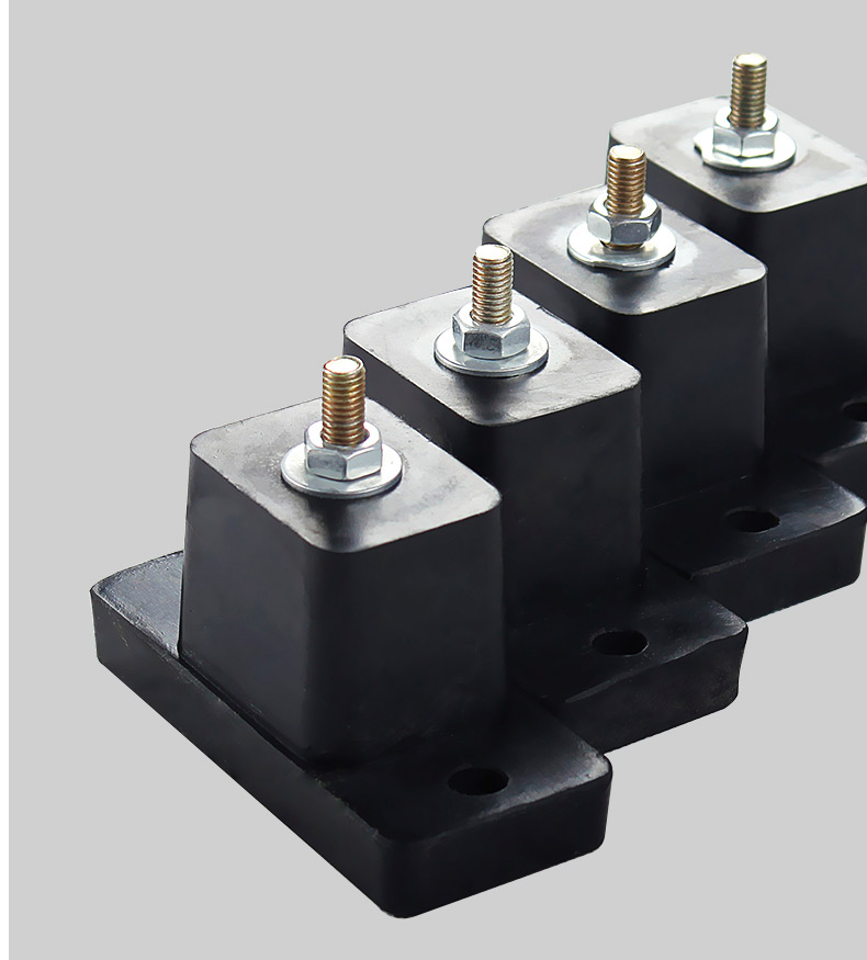 空调减震垫加厚空调外机支架减震底座胶垫通用减噪防滑耐用橡胶垫 方