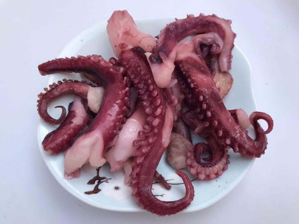 大脆口章鱼须新鲜冷冻海鲜章鱼须小八爪迷你章鱼足大长须火锅食材