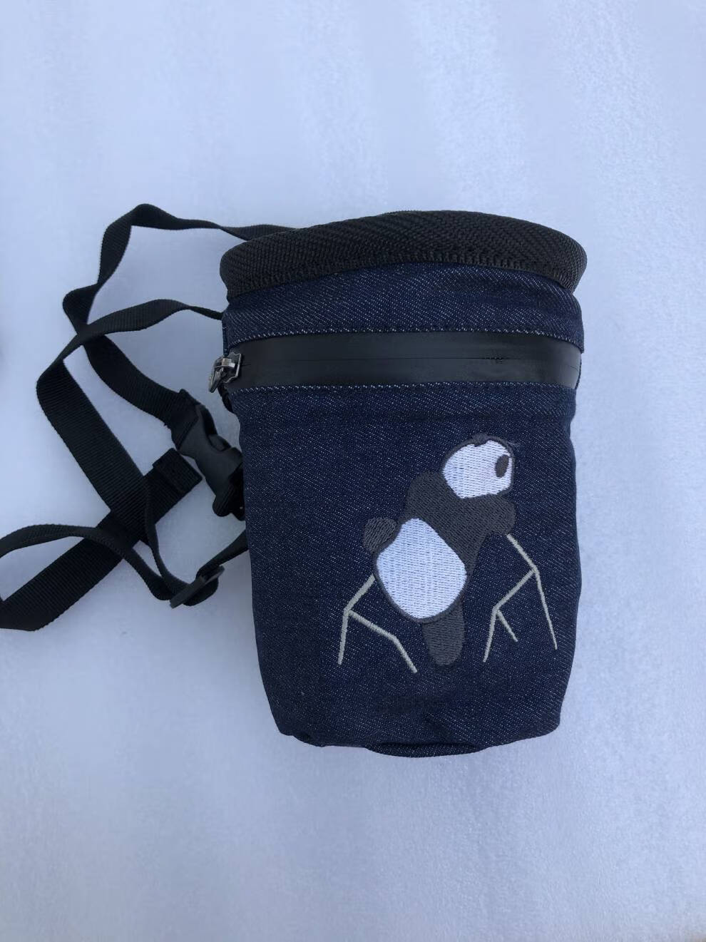 攀岩粉袋 袋抱石镁粉袋干手粉袋可放镁粉球儿童可用 黑色