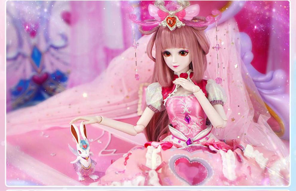 高端品牌骁熊叶罗丽娃娃情公主火热上市茉莉白光莹仙子辛灵仙冰公主水