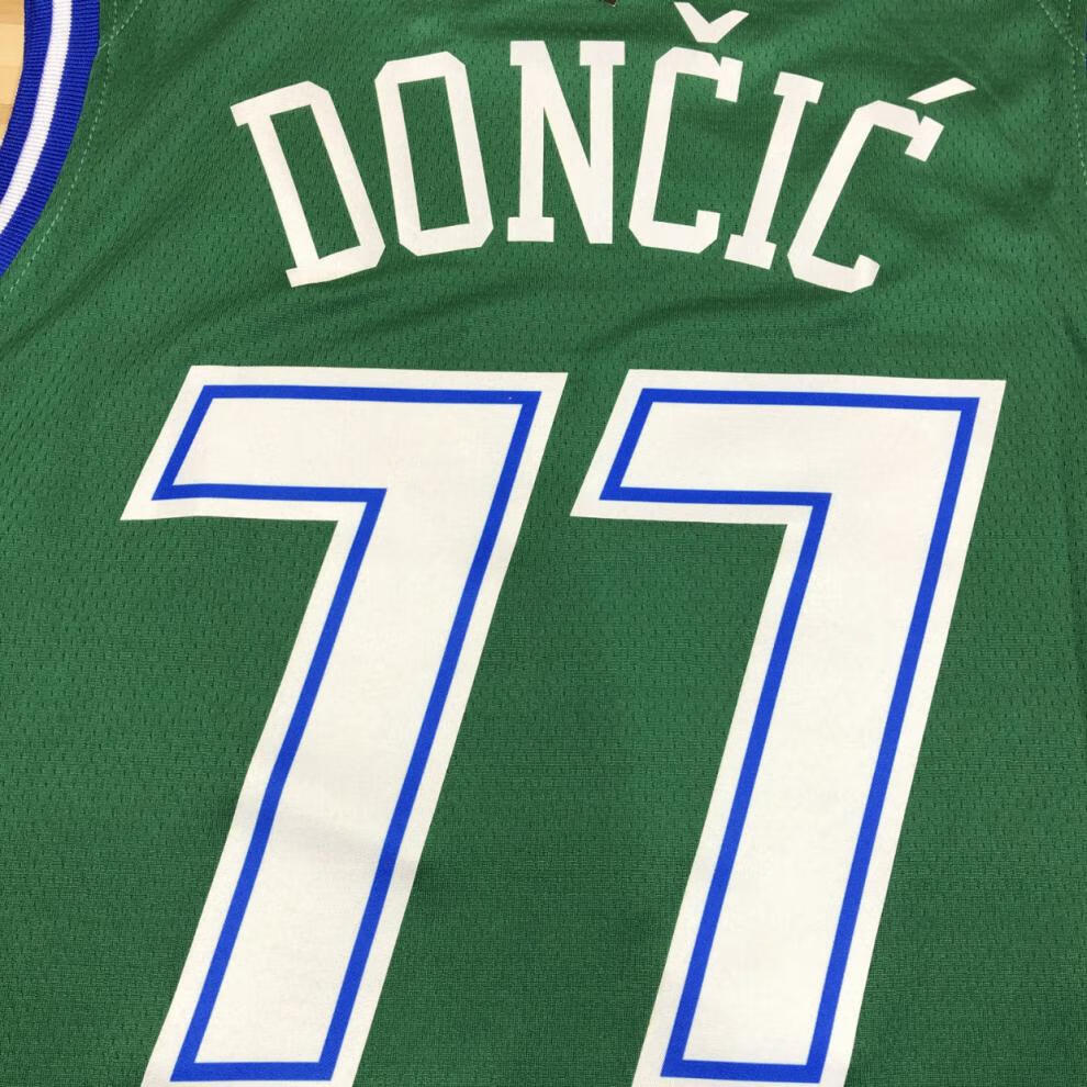 滕讯体育nba旗舰 独行侠队77号东契奇城市版球衣球裤套装4诺维茨基