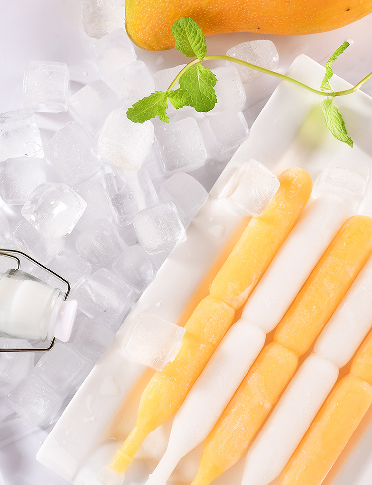 佬食仁老酸奶冰棍可吸果冻棒冰碎冰冰酸奶味芒果味儿童零食老酸奶味