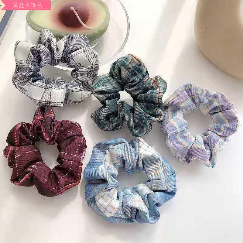 黛丝美jk肥肠猪大肠发圈ins韩系头饰头绳2021年新款网红发绳皮筋女扎