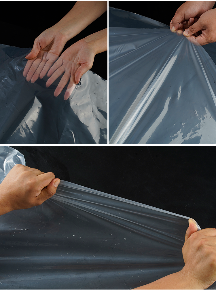 塑料薄膜盖货车挡遮雨防晒阳台油布篷布户外 【透明加厚款】全新料 2x