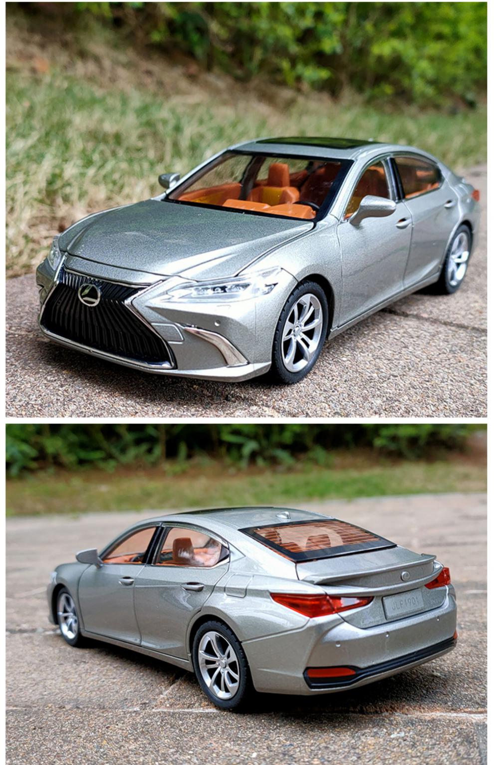 24雷克萨斯es300h凌志轿车合金汽车模型儿童金属男孩玩具车 雷克萨斯