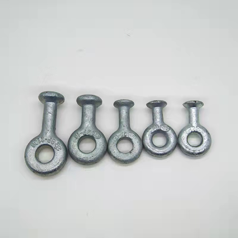 热镀锌球头挂环电力光缆用球头挂环qp7q7悬式球型挂环q71只价格