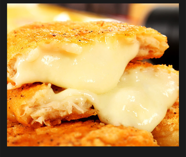 爆浆鸡排芝士半成品炸鸡排大鸡排炸鸡肉炸鸡冷冻家庭休闲食品鸡排1袋