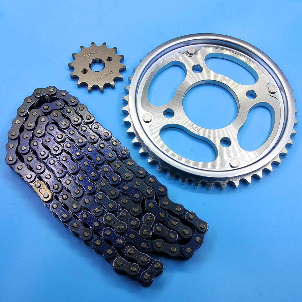 适用五羊本田摩托锋格锋朗套链wh1251212a链轮链盘链条牙盘车用品款14