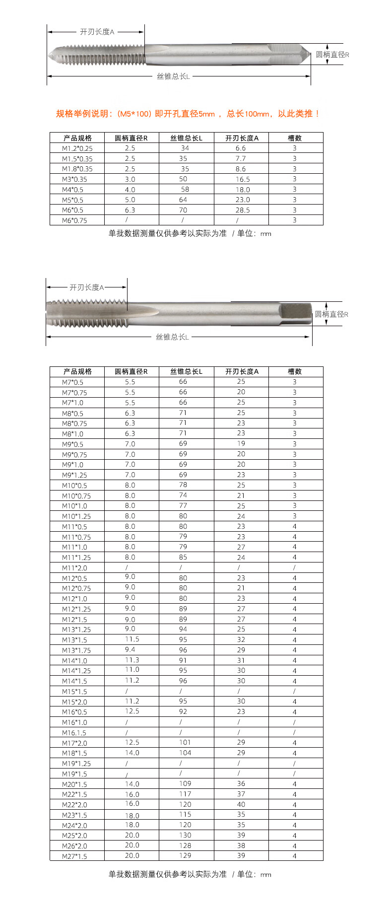 细牙丝攻手用丝锥攻螺纹攻丝机用丝锥m3m4m5m6m7m8m9m10m11 m11*1.25