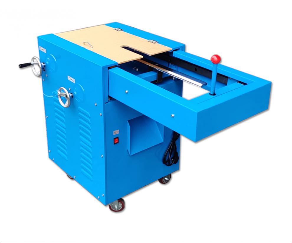 插件切脚机 线路板pcb板电子元件剪脚机 通明牌手推式零件切脚机 蓝色