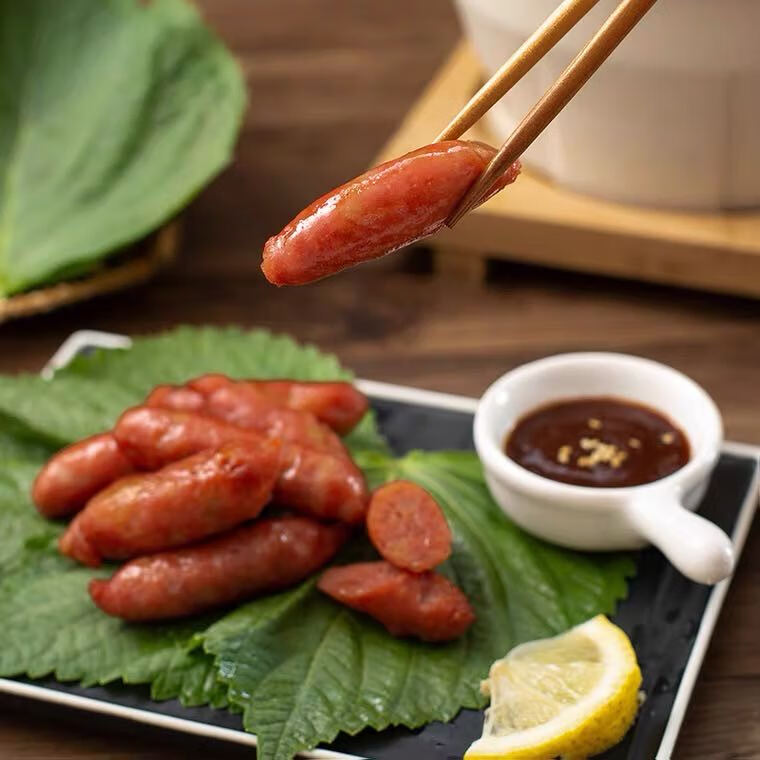 韩式风干肠 烤肠风味肠240g 整件商用50袋韩国烤肉店半成品小香肠