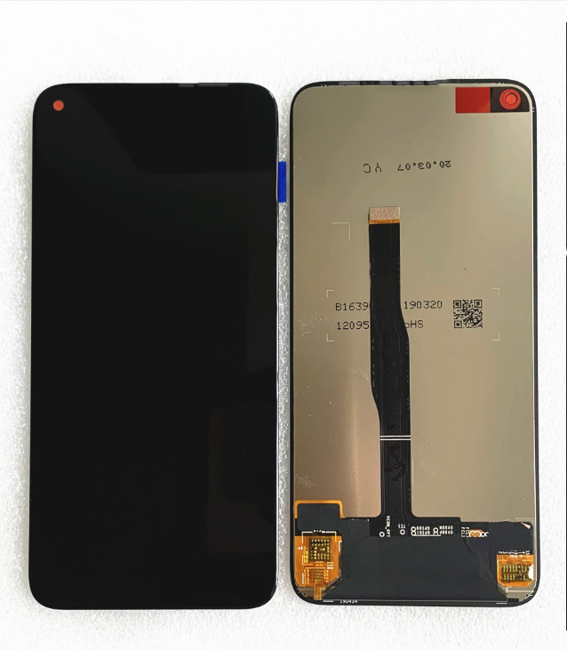 筱岙 适用华为nova7se屏幕总成带框显示荣耀30s内外屏cdy/jef-an00