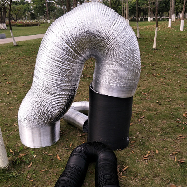 饭店油烟机排烟管烟道式饭店酒店排气管厨房抽油烟烟管通风管道250mm1