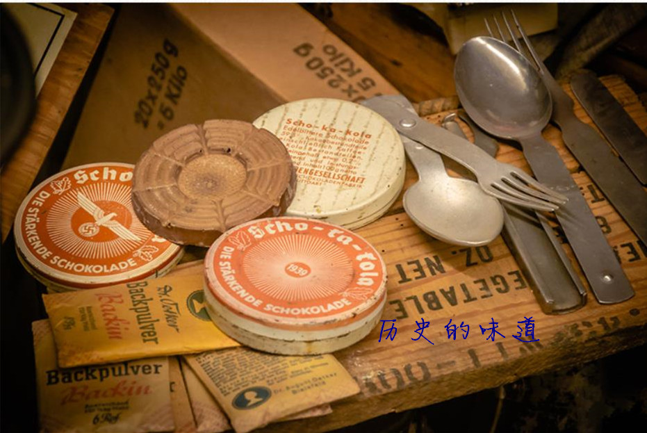 二战德军同款巧克力 口粮 德国陆军 能量 scho-ka-kola巧克力 5盒蓝色