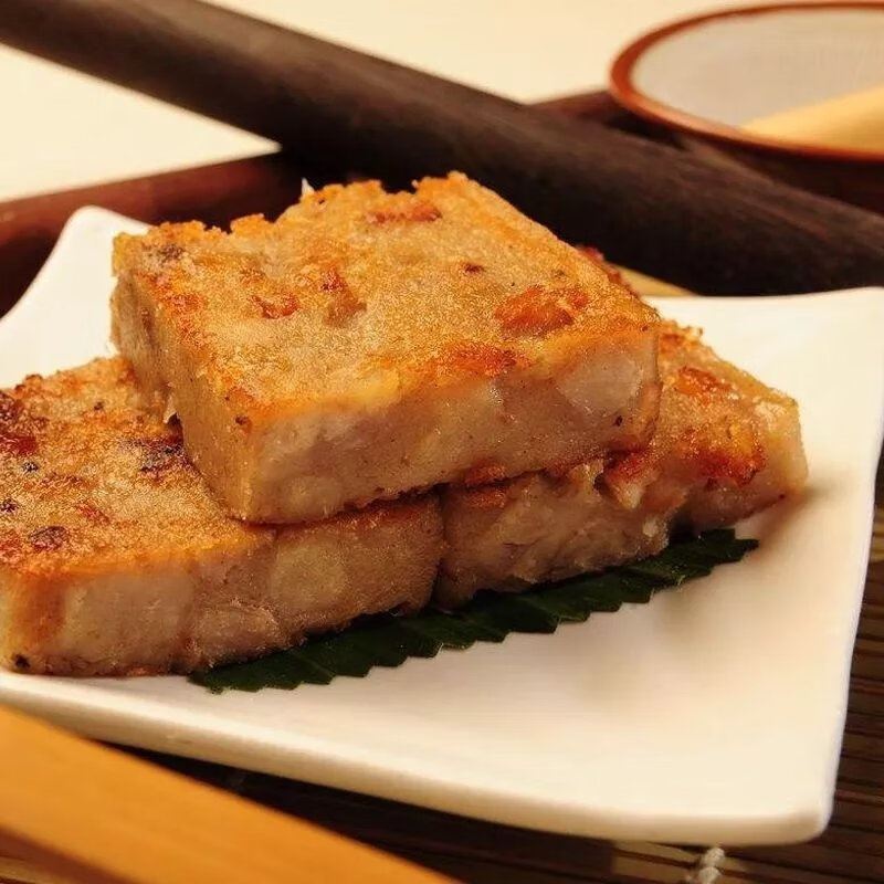 萝卜糕500g香煎芋头糕广东早茶港式点心传统糕点冷冻半成品 萝卜糕4包