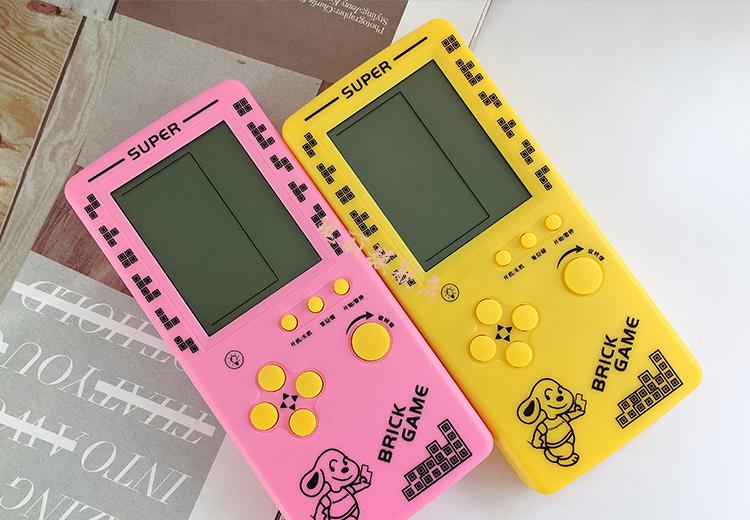 游戏机俄罗斯方块掌上小游戏机掌机怀旧款老式迷你小型白色35寸中文