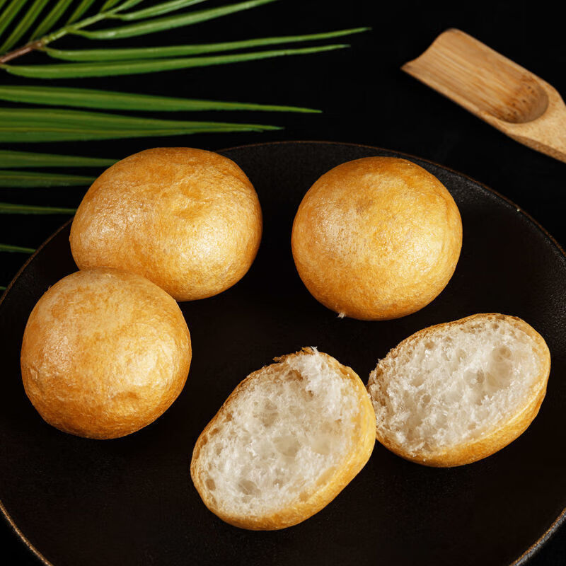 油面筋清水素油面筋火锅麻辣烫锡面筋泡江苏特产油面筋塞肉100克约20