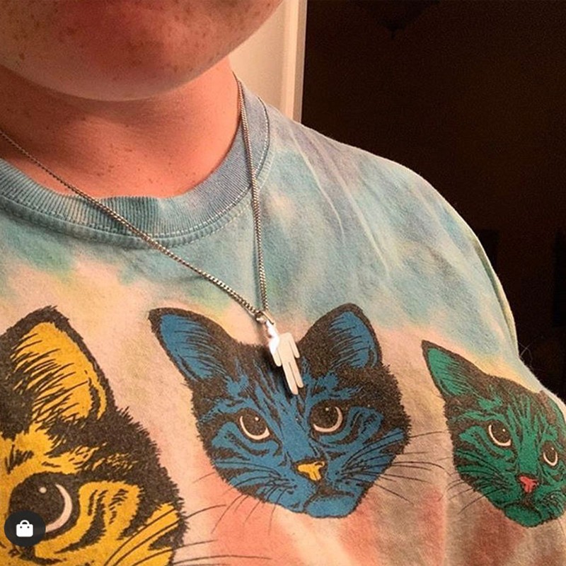 项链女潮billieeilish比莉艾利blohsh项链女潮网红同款碧梨小人学生