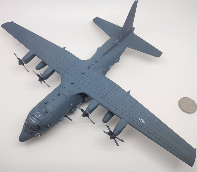 【六一儿童节礼物】ac130空中炮艇 s14 1/144洛克希德ac130空中炮艇