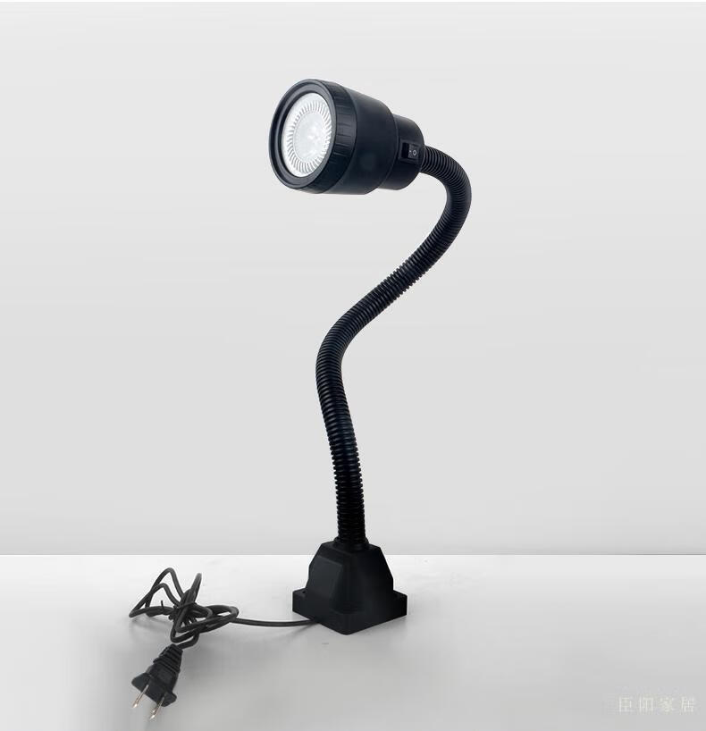 九家机床工作灯led灯220伏24v车床灯磁铁强磁吸设备射灯灯泡钻床台灯