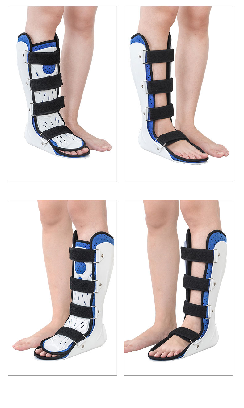 踝关节固定支具足踝跖骨脚裸扭伤康复支架足托小腿护具鞋 短款有前