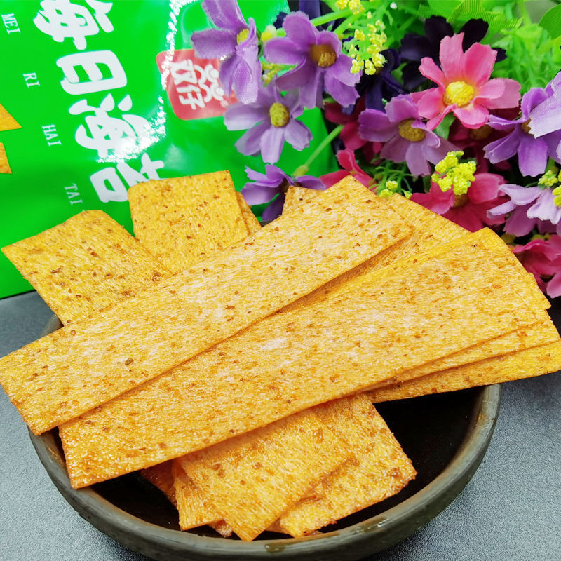 双仔辣条每日海苔老式大辣片鲜麦面筋食网红小吃辣片湖南特产每日海苔