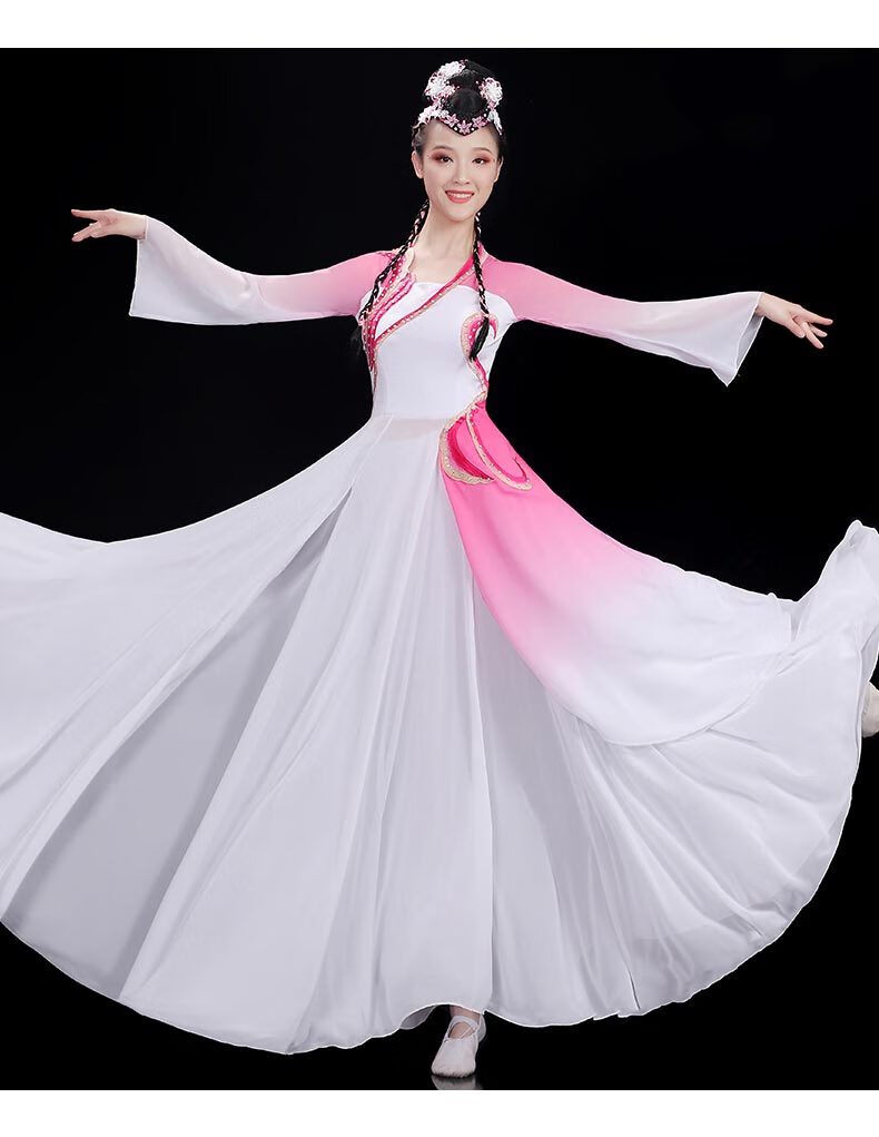 锦瑟2022新款桃李杯古典舞蹈服装锦瑟剧目演出服飘逸练功服艺考女