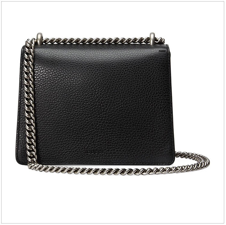 gucci古驰女包酒神包dionysus系列女士虎头包双g印花翻盖单肩斜挎包