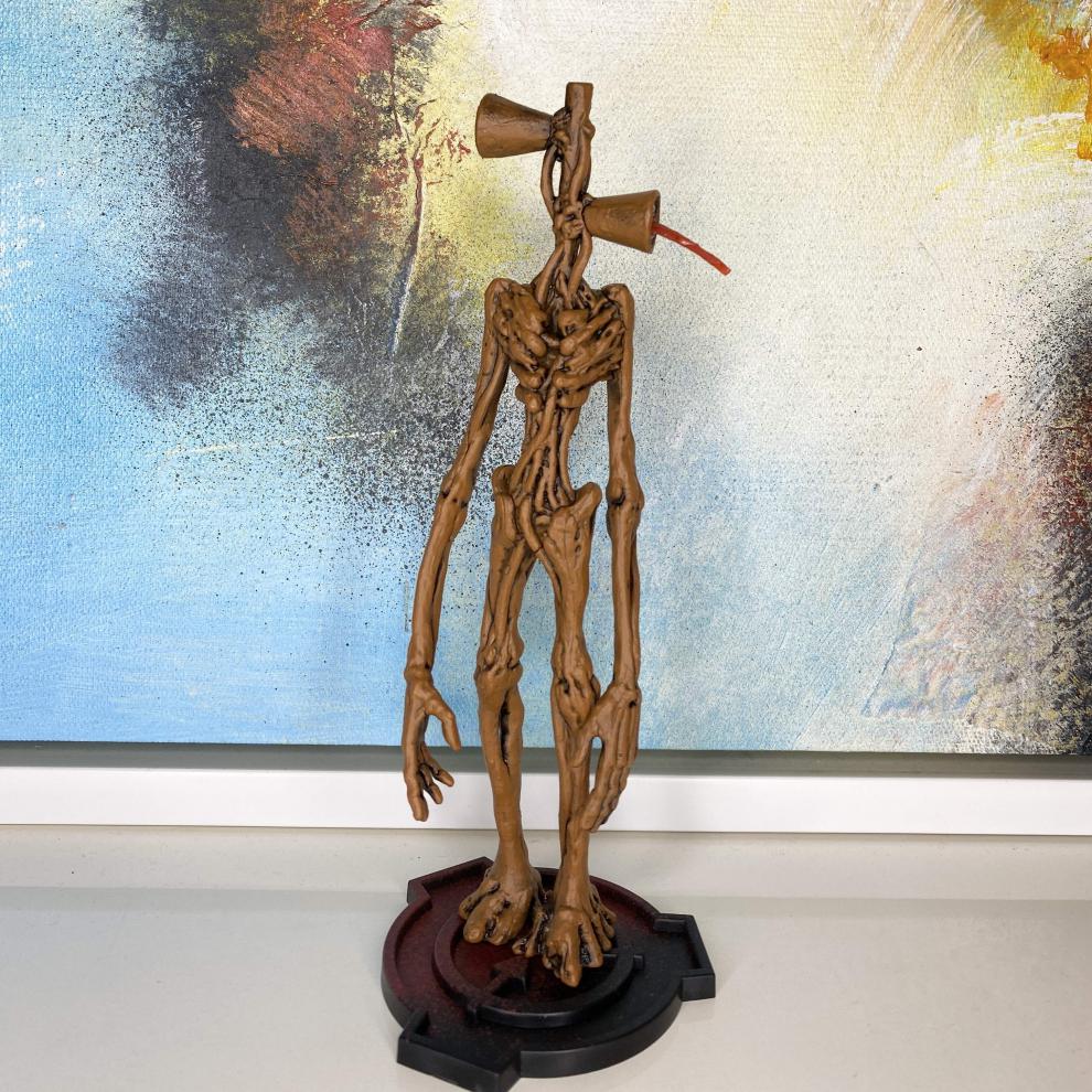 红绿灯头警笛头汽笛人周边基金会模型6789玩具男礼物scp173花生人神秘