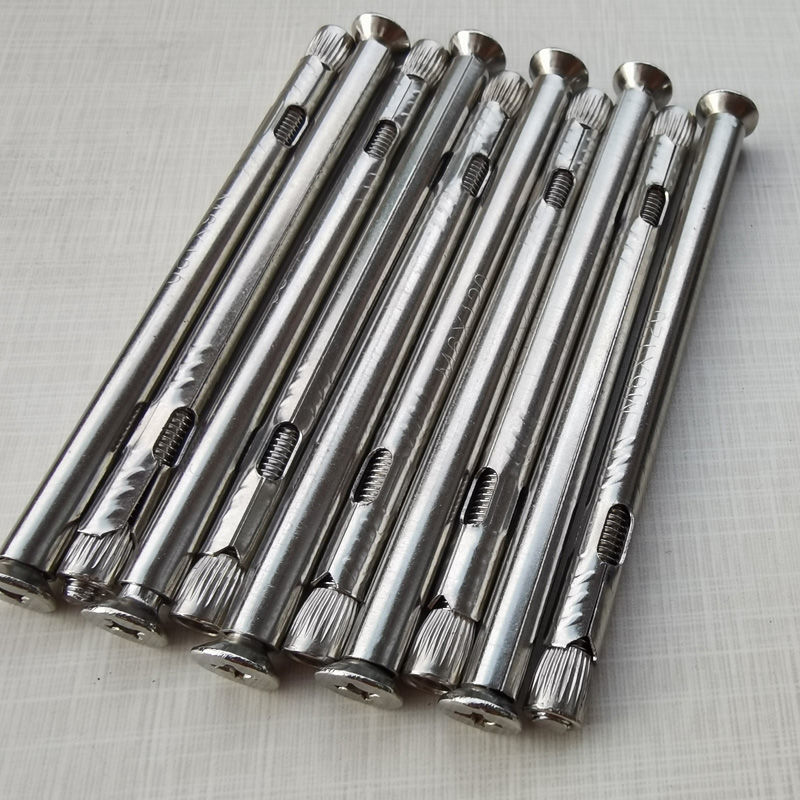 普若德不锈钢内膨胀螺丝十字沉头拉爆螺丝顶爆螺丝断桥铝门窗用顶爆